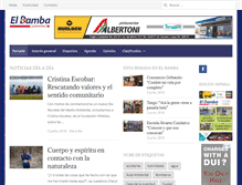 Tablet Screenshot of elbamba.com